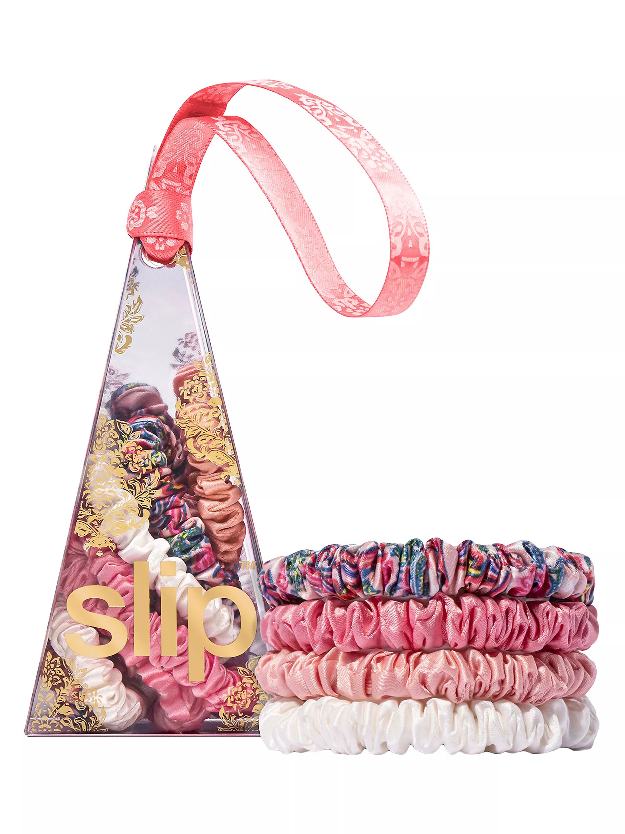 4-Piece Silk Scrunchie Ornament Set | Saks Fifth Avenue
