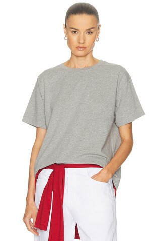 American Vintage Fizvalley T-Shirt in Grey | FWRD 