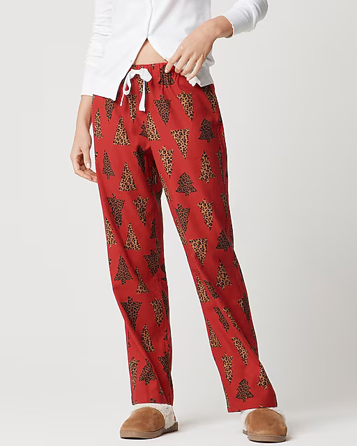 Petite flannel pajama pant | J.Crew Factory