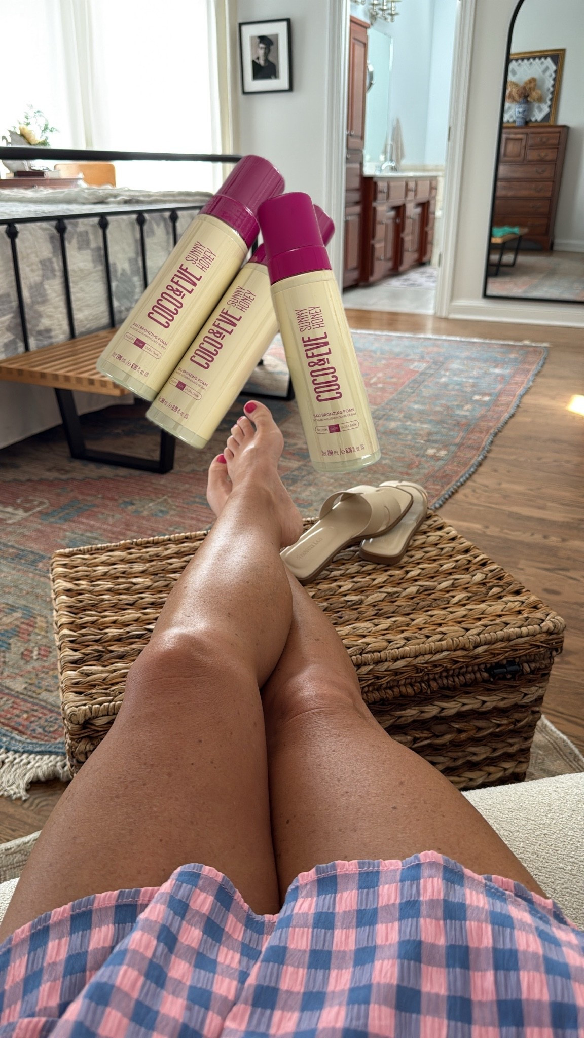 Hands down all time favorite sunless tanner


Non toxic and smells amazing 
@Coco & Eve

#LTKootd #LTKgrwm #LTKmomlife