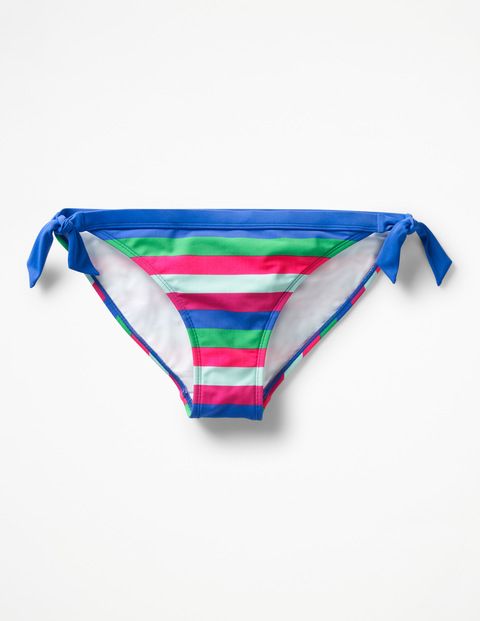 Contrast Tie Bikini Bottoms (Multi Stripe) | Boden (UK & IE)