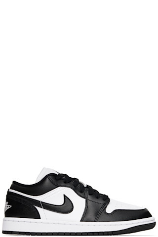 Nike Jordan - White & Black Air Jordan 1 Low Sneakers | SSENSE