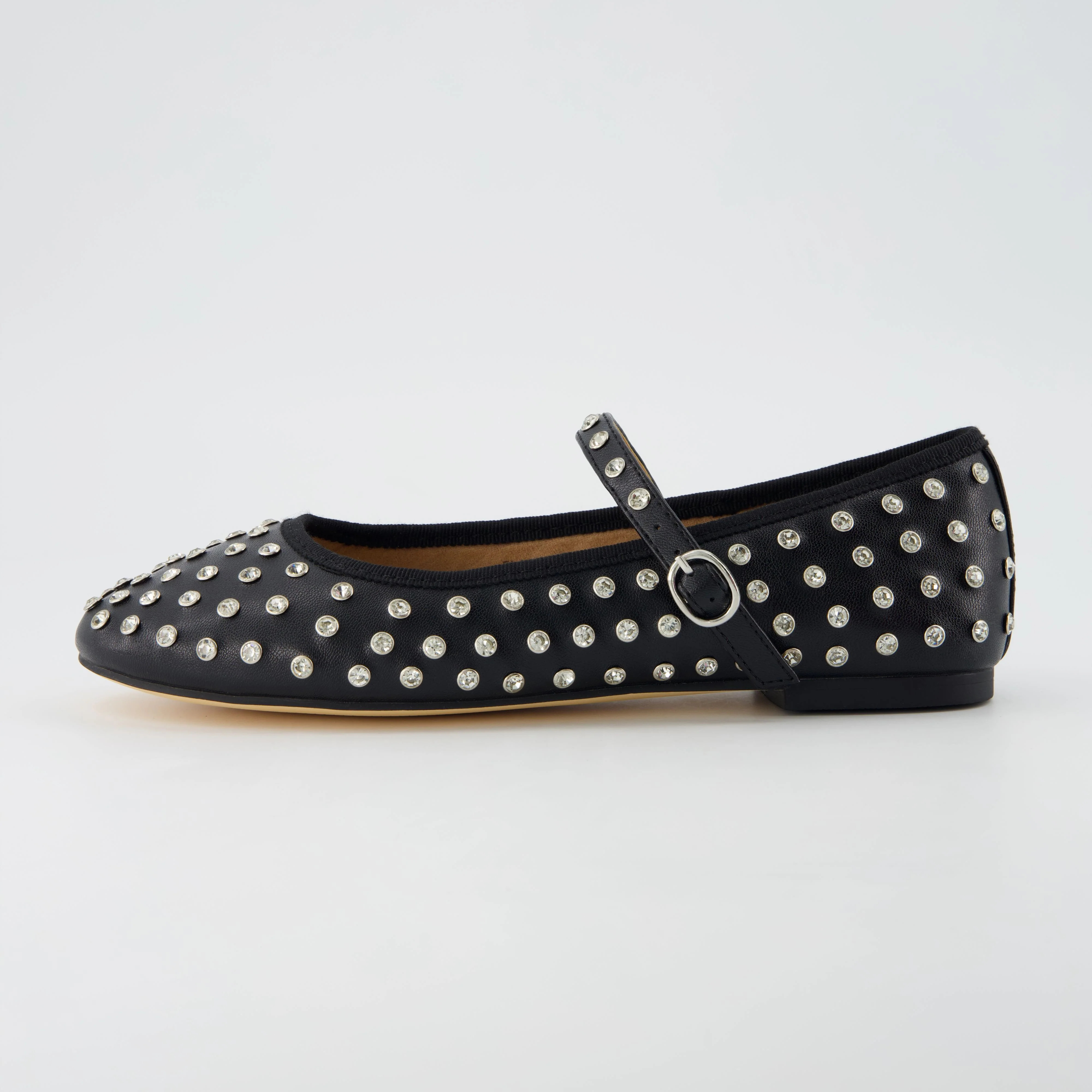 Flashy Studded Mary Janes | Cushionaire