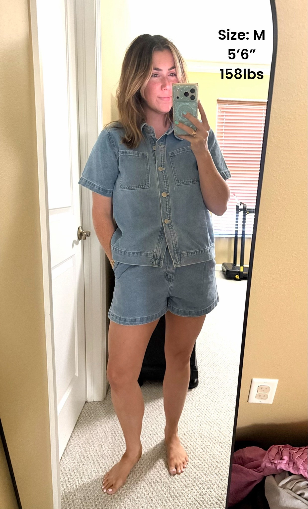 Trying to pack for a trip! I love this denim two piece shorts set! I love that I can mix and match the top and shorts with other pieces of clothing as well! #denimset #twopiecedenimset #twopieceset #summerfit

#LTKootd #LTKgrwm #LTKTravel