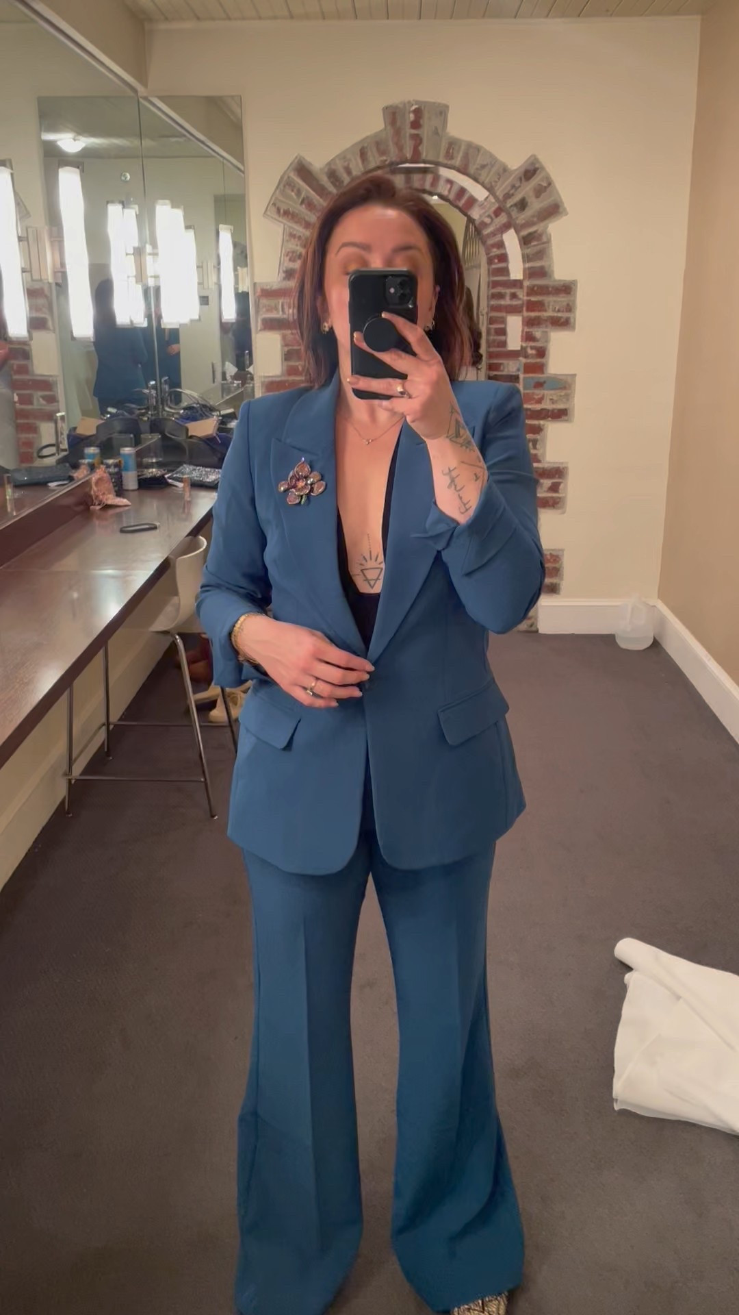 BOSS suit by Express. Teal, and tailored with flare ends. This was a SHOWSTOPPER on NYE!!

#LTKWorkwear #LTKSeasonal #LTKMidsize