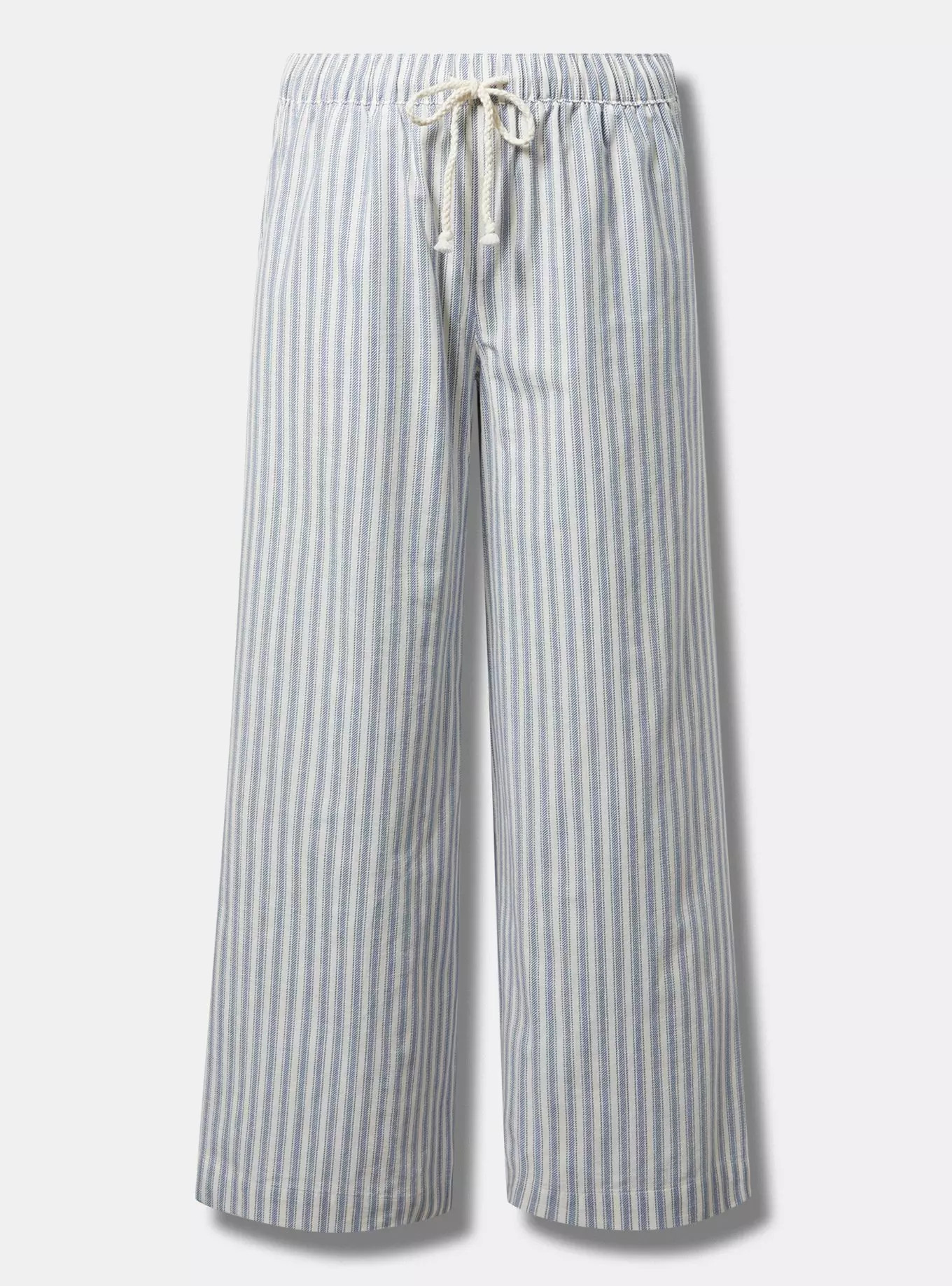 Wide-Leg High-Rise Cotton Pant | Torrid (US & Canada)