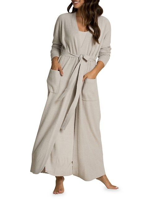 Barefoot Dreams Cozychic Lite Long Robe | Saks Fifth Avenue