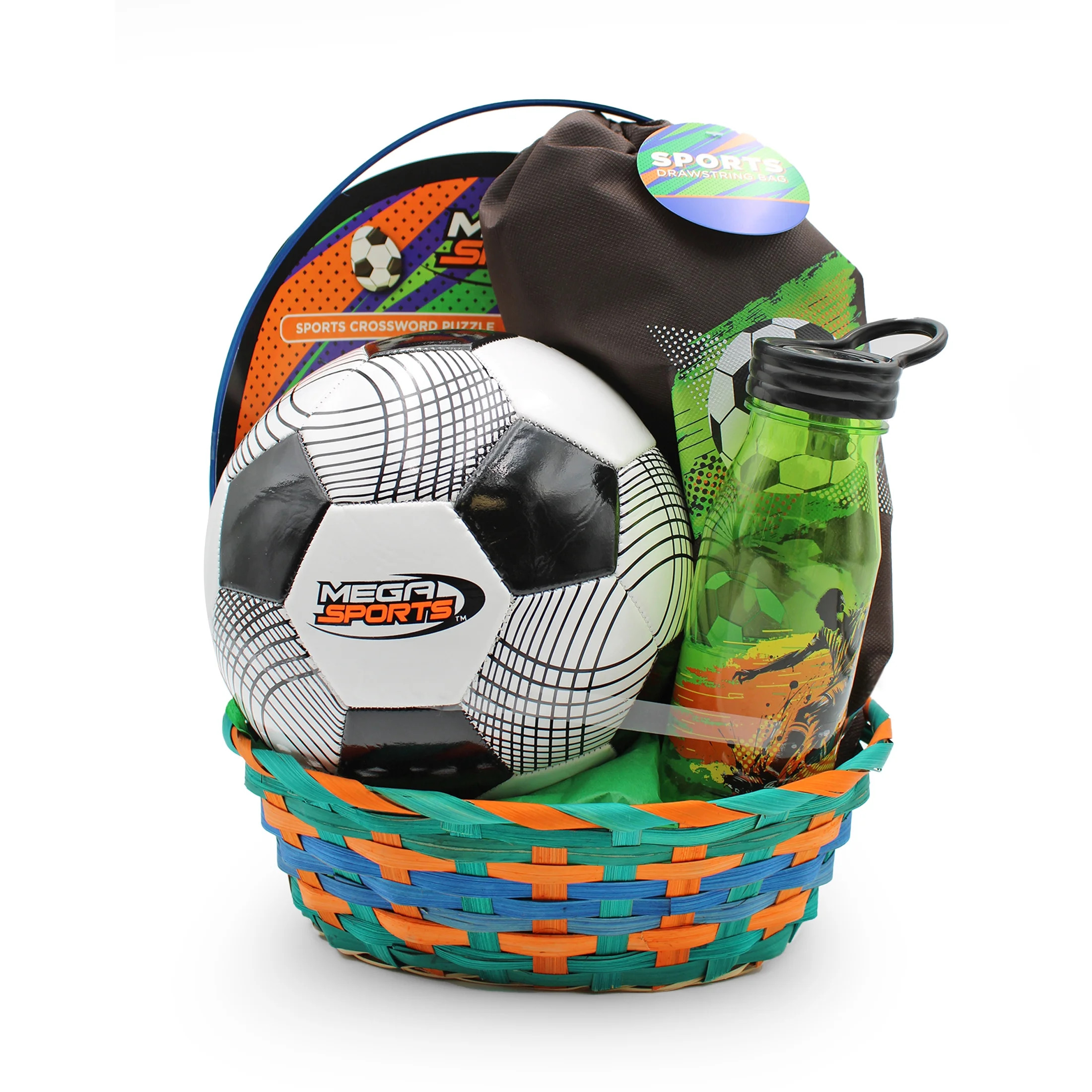 Boys Soccerball with Bag Prefilled Easter Basket, by Megatoys | Walmart (US)