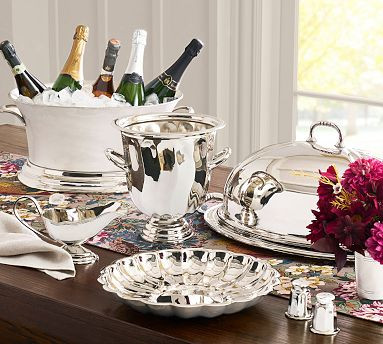 Heritage Silver Entertaining Collection | Pottery Barn (US)