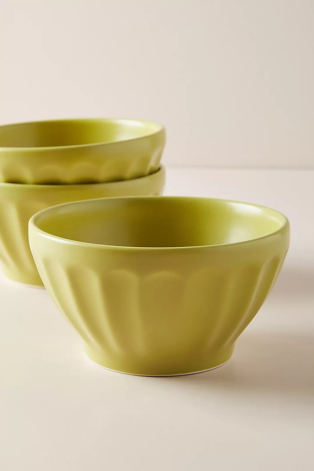 Matte Latte Bowls, Set of 4 | Anthropologie (US)