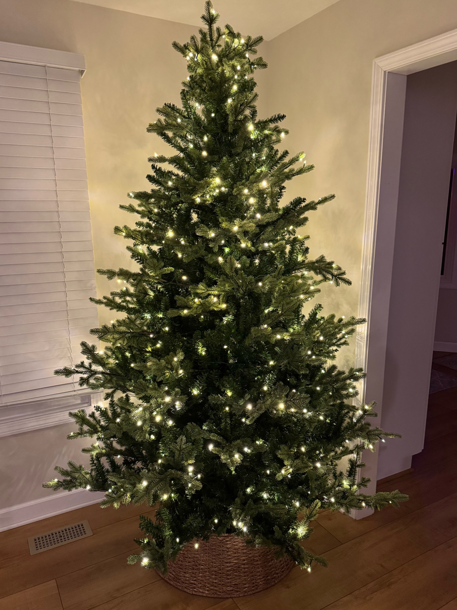 My Christmas Tree
7.5’ Collins Fir 
* I absolutely love my Tree! It has several light options from multicolor to white lights and twinkling 

#LTKHome #LTKHoliday #LTKSaleAlert