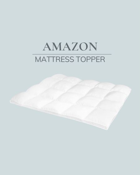 Years ago I was doing an in-home package and slept in the most luxurious, most comfortable bed. So before I left I found out what it was and bought it for every bed. 🤣

#LTKfindsunder100 #LTKsalealert #LTKhome