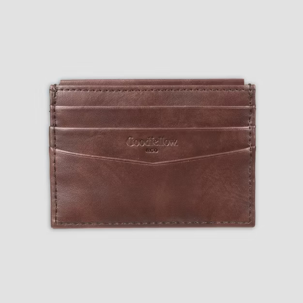 Men's Card Case Wallet with ID Window - Goodfellow & Co™ | Target