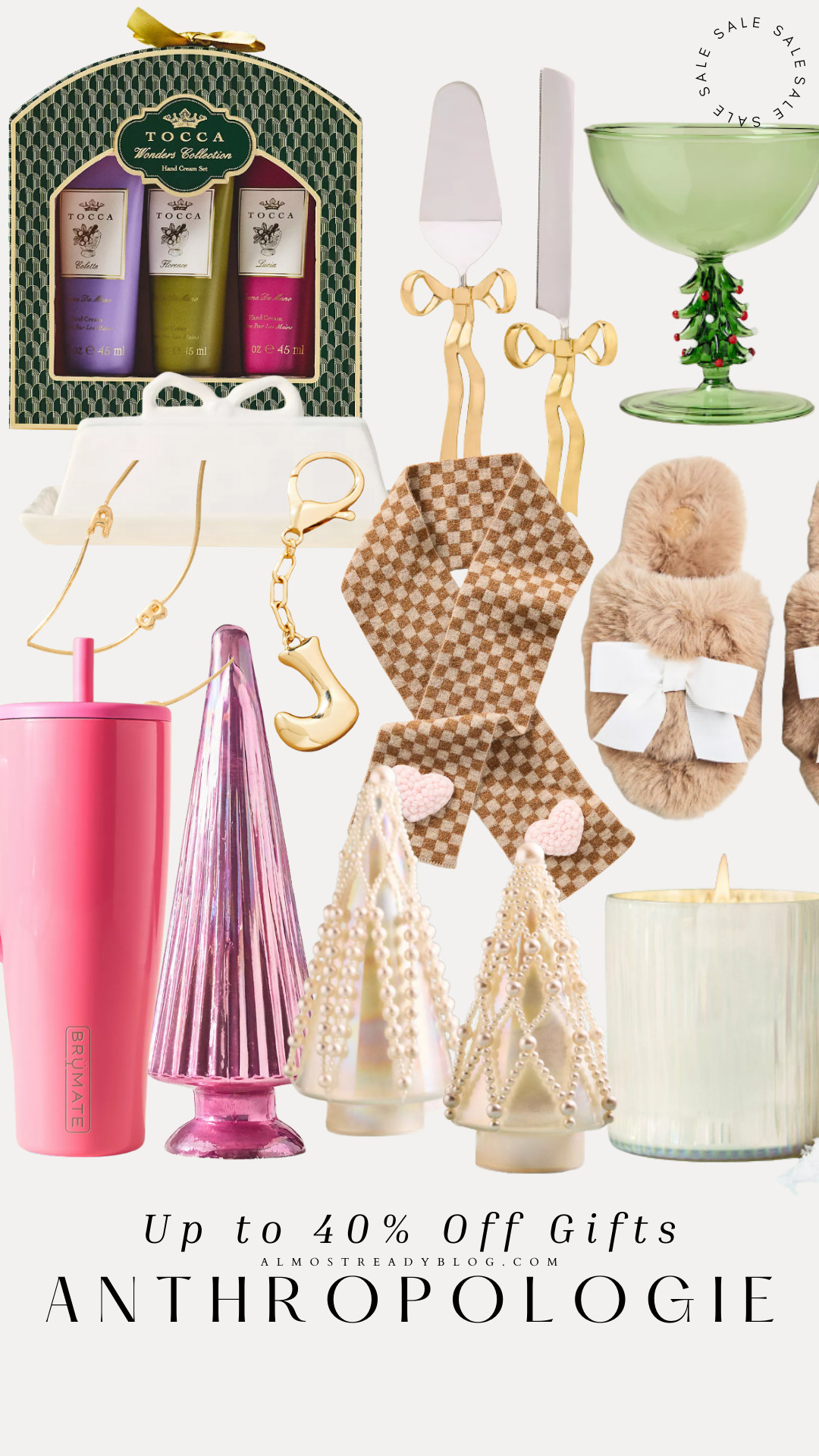 Anthropologie up to 40% off gifts, Holiday gift ideas, Holiday gifts, holiday decor, Holiday candles, Amanda West, Almost Ready Blog. 

 

#LTKGiftGuide #LTKHoliday #LTKFindsUnder100