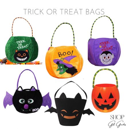 Trick or treat bags! These are all under $15! 🎃

Halloween kids, Halloween baby, trick or treat pails, trick or treat candy bucket 

#LTKHalloween #LTKfamily #LTKkids