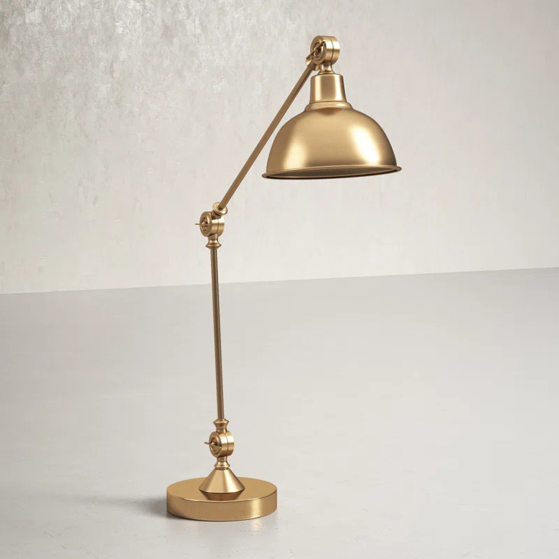 Brynner Adjustable Metal Desk Lamp | Wayfair North America