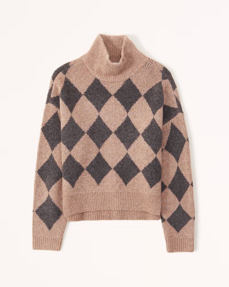 Women's Classic Easy Turtleneck Sweater | Women's 30% Off Almost All Sweaters & Fleece | Abercrom... | Abercrombie & Fitch (US)