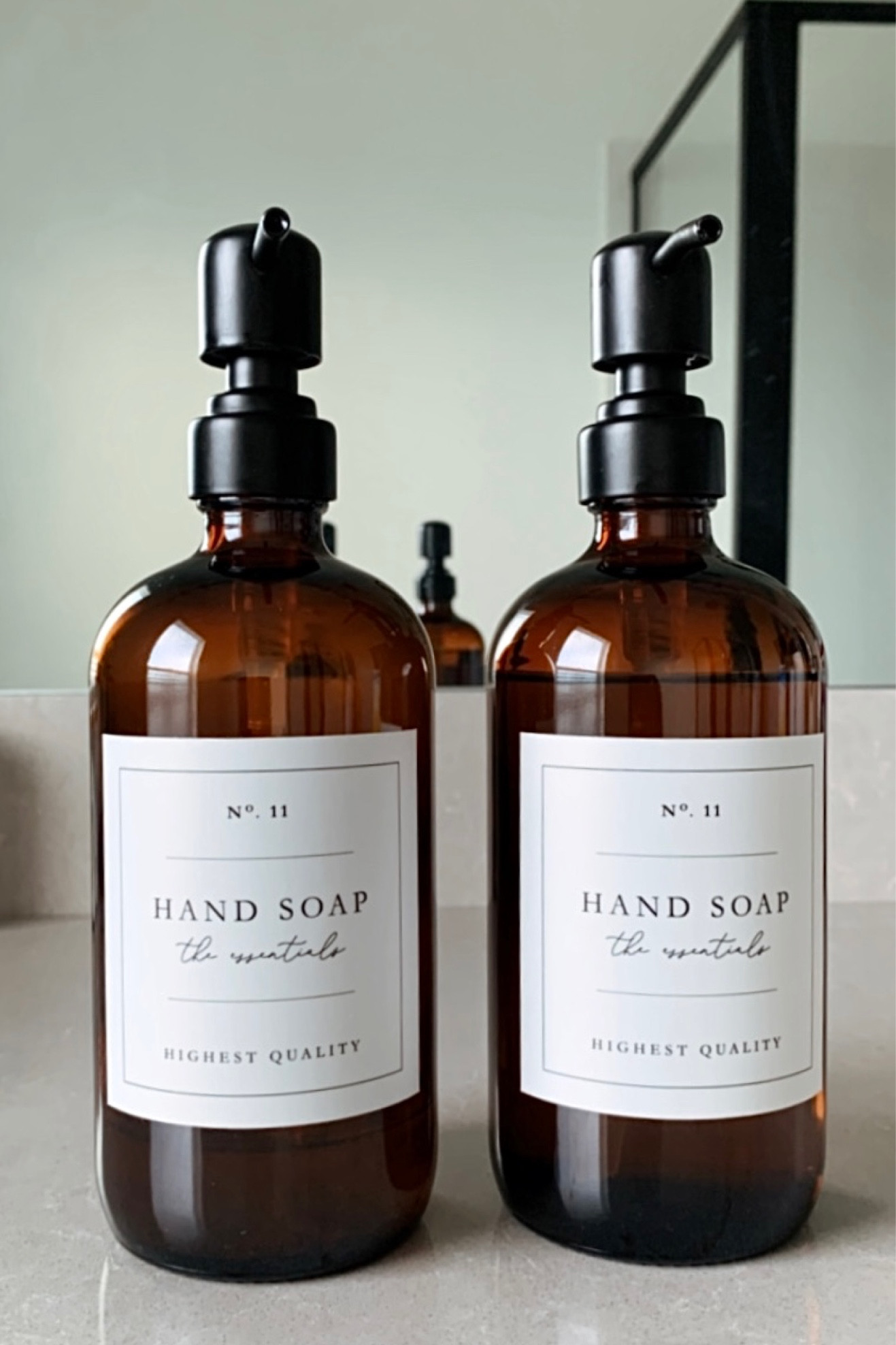 These labels are 3”x3” & the bottles are 16oz 

#LTKFind #LTKhome #LTKunder50