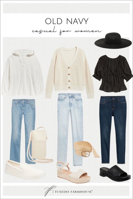 Old Navy Casual for women 

A few outfits for whatever the Spring weather throws at you.

Spring, vacation, jeans, fashion, sweater, cardigan, casual, cross body, shoes, sandals, cute

#LTKsalealert #LTKstyletip #LTKSeasonal