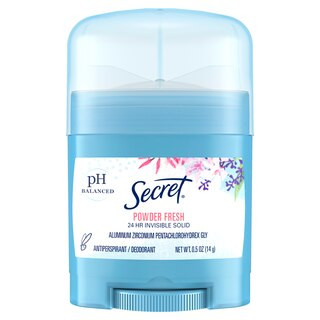Secret Powder Fresh Invisible Solid Antiperspirant and Deodorant 0.5 oz | CVS