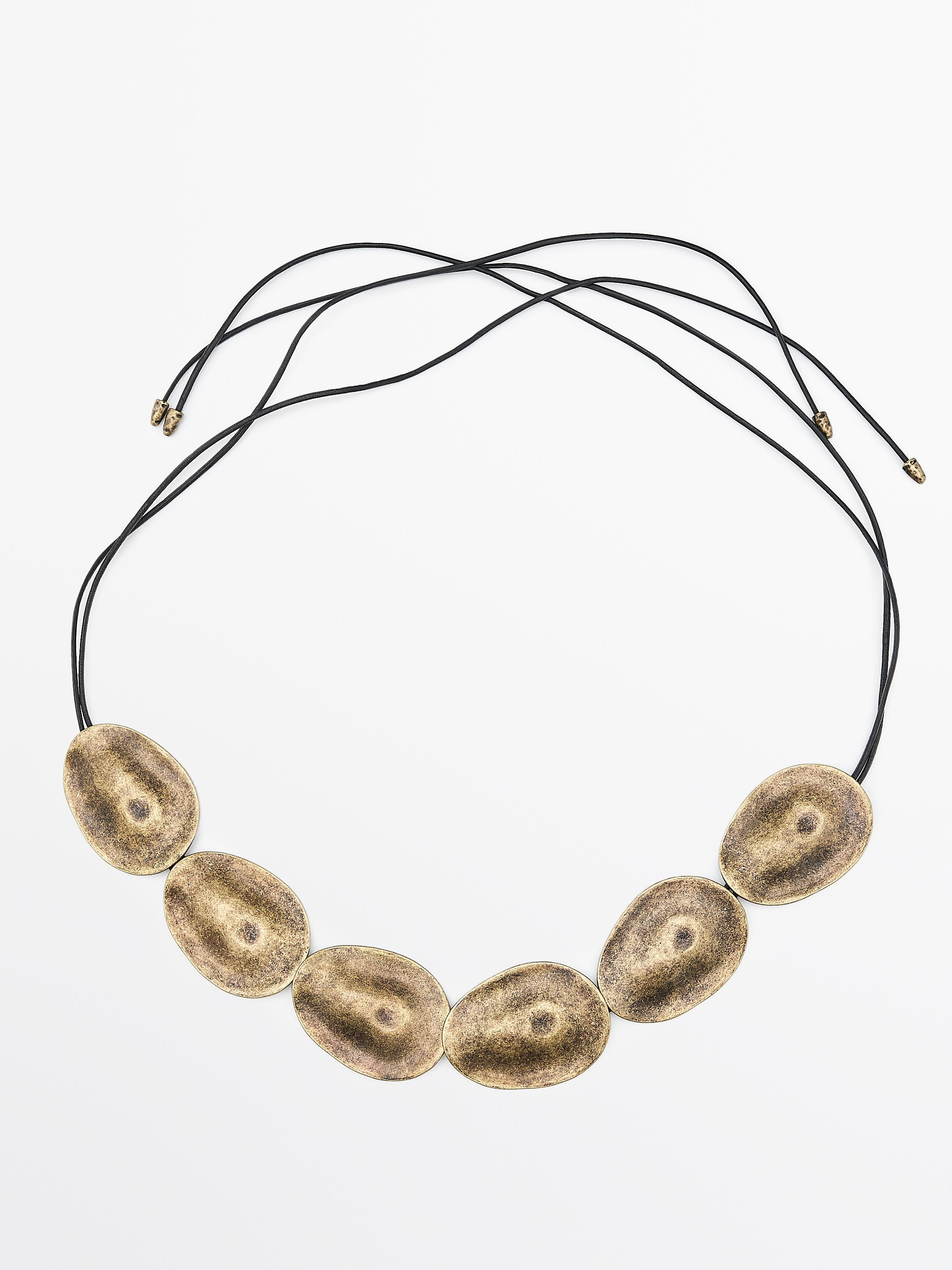 Almond belt | Massimo Dutti UK