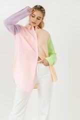 Striped Color Block Shirts | OBJECTRARE