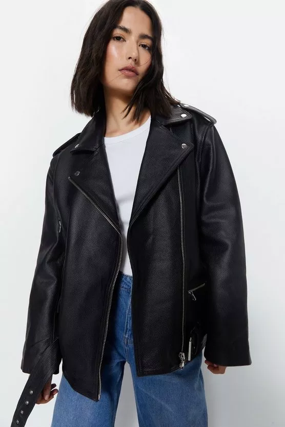 Warehouse real hotsell leather jacket