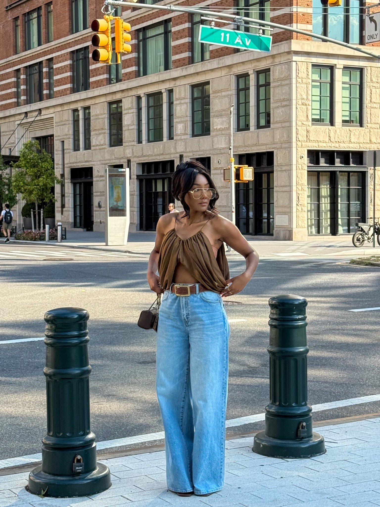 Outfit of the day, travel outfit, city break outfit, New York outfit, jeans, Zara, revolve, asos, mango, bershka, H&M, cos, new look, primark, autumn, winter

#LTKFashionMonth #LTKstyletip #LTKtravel