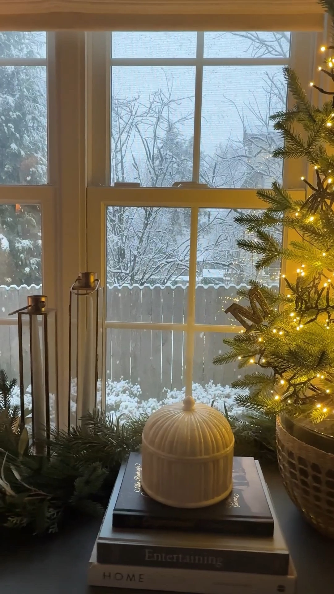 Cozy Christmas Eve Eve vibes in the dining room ❄️

I’ve added these plug-in cluster lights to every tree in our home now (it’s especially magical on the mini trees!) Also linking our candles, fur fire and accessories because so much of it is on sale right now!

#LTKHome #LTKHoliday #LTKSaleAlert