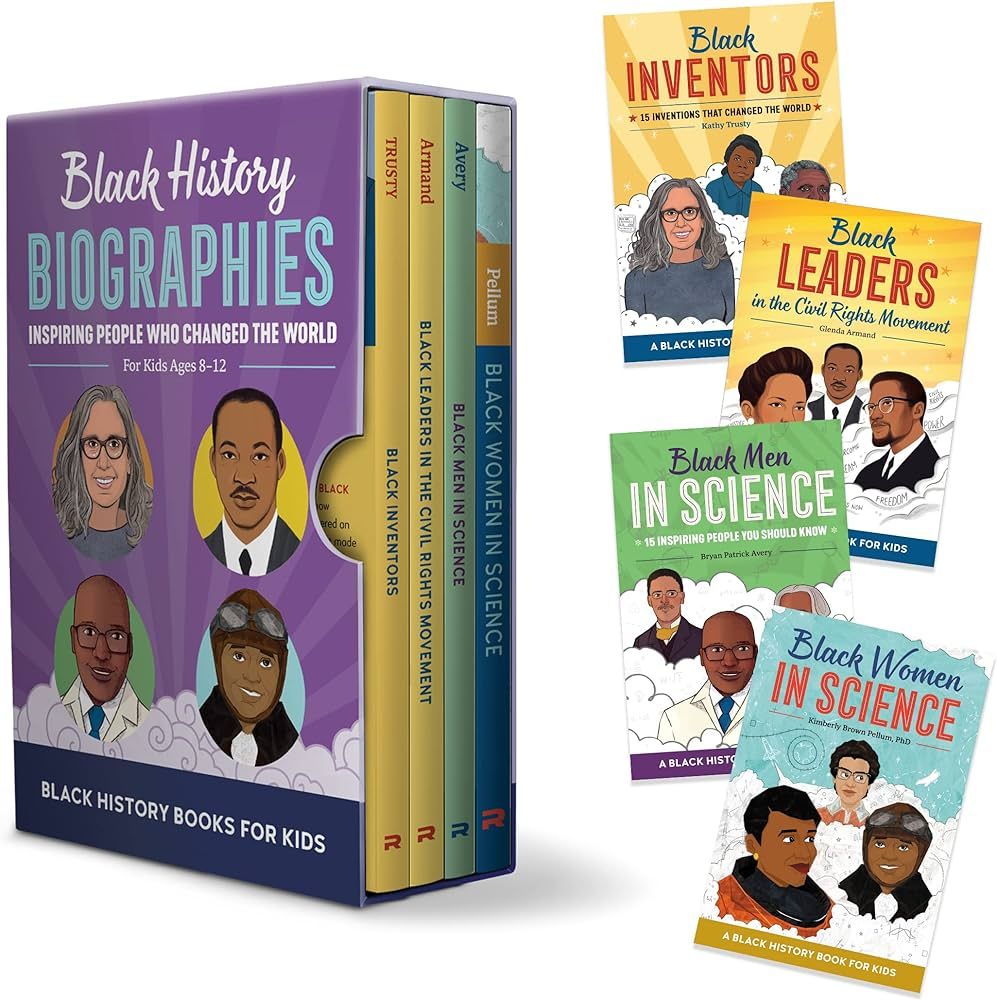 Black History Biographies 4 Book Box Set: Inspiring People Who Changed the World for Kids Ages 8-... | Amazon (US)