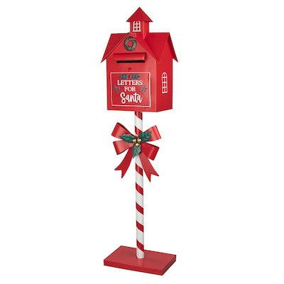 Holiday Living 3.5-ft Letters for Santa Mailbox Decoration | Lowe's