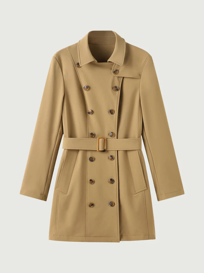 Matte Water-Repellent Trench Coat | OGL