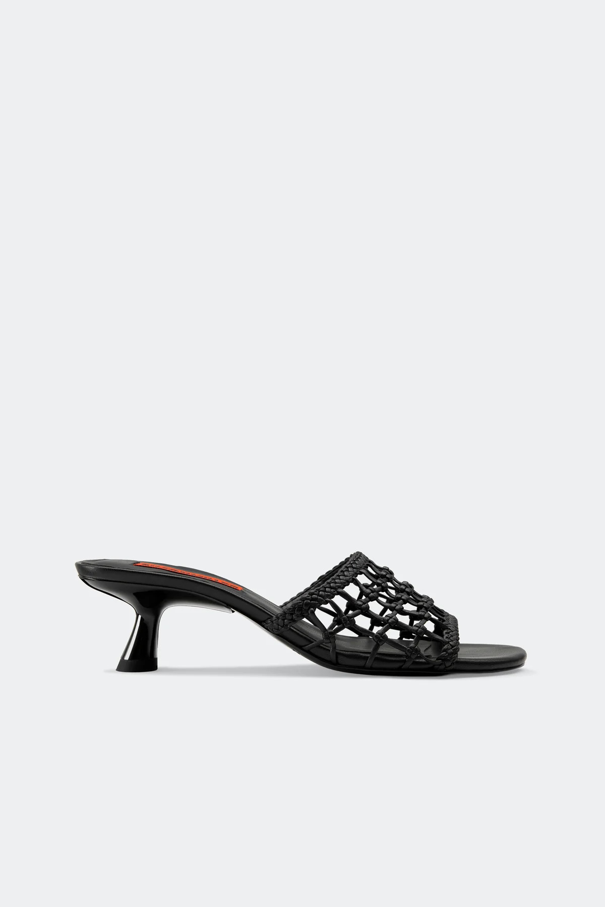 Knotted Beep Heel in Black | Simon Miller