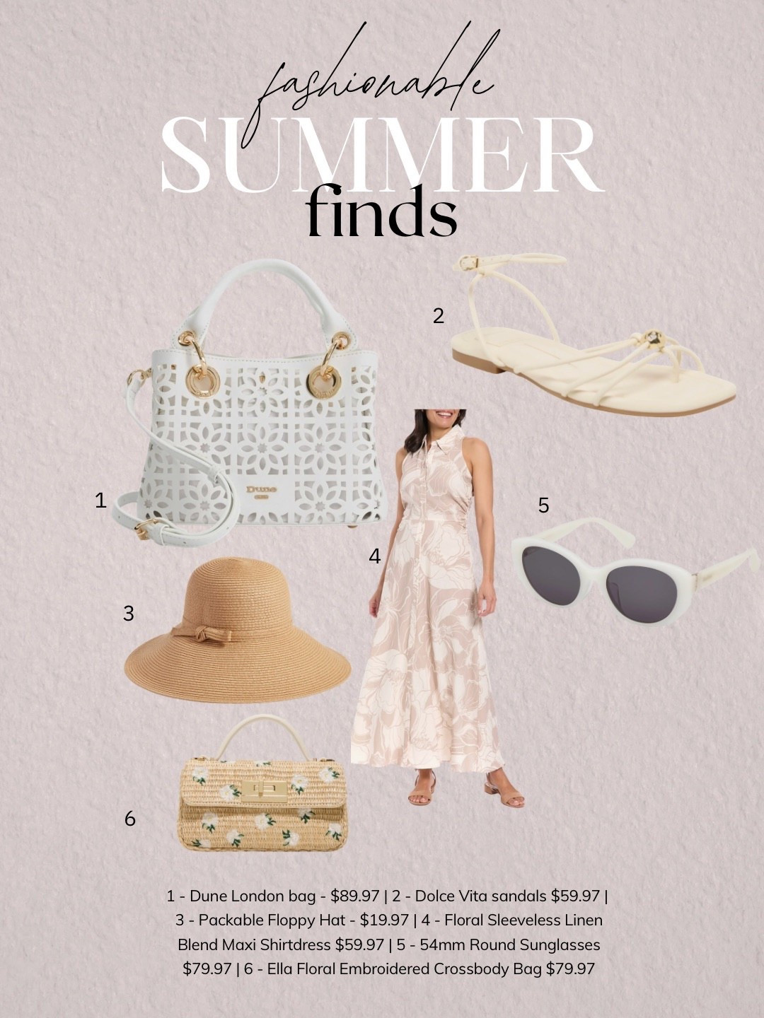 Summer outfit pieces that I’m loving!
Featuring styles from Nordstrom 

Summer outfit, summer style, summer accessories 

#LTKootd #LTKgrwm