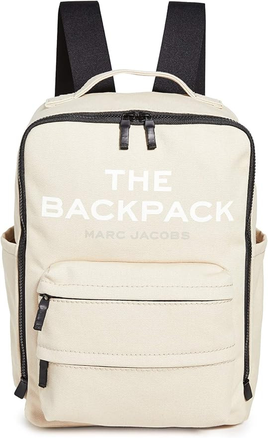 Marc Jacobs Women's The Backpack, Beige, Off White, One Size | Amazon (US)