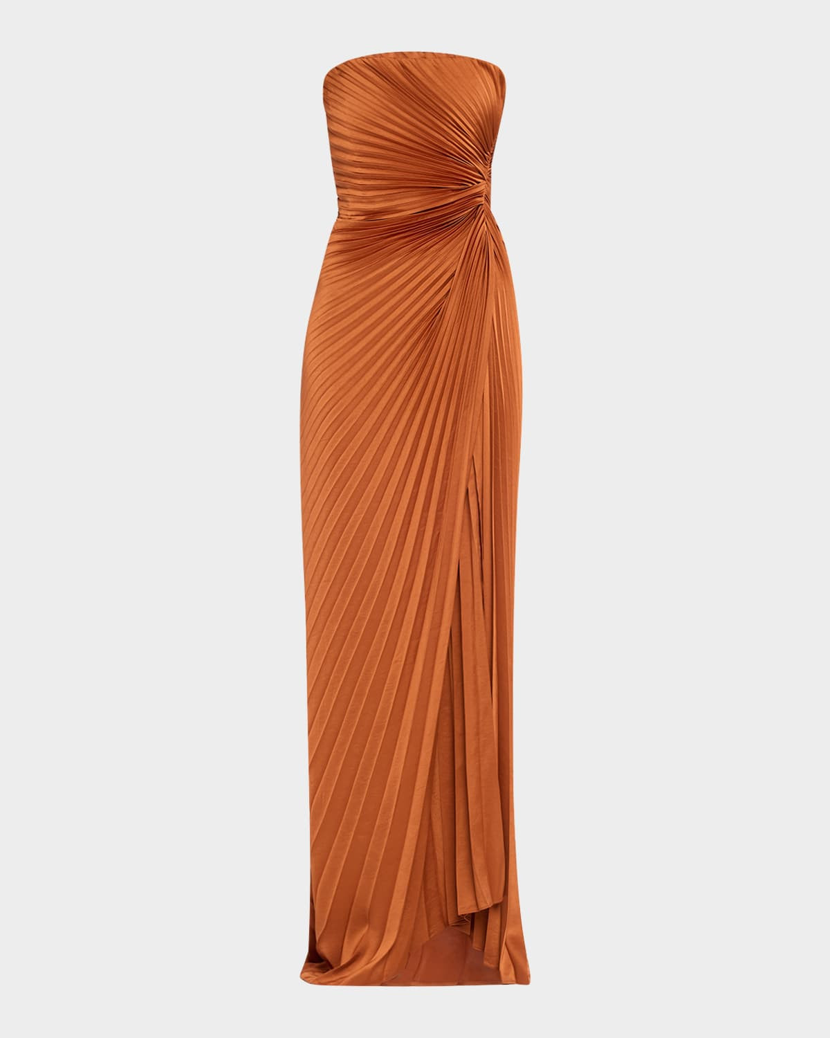 Layla Pleated Strapless Gown | Neiman Marcus