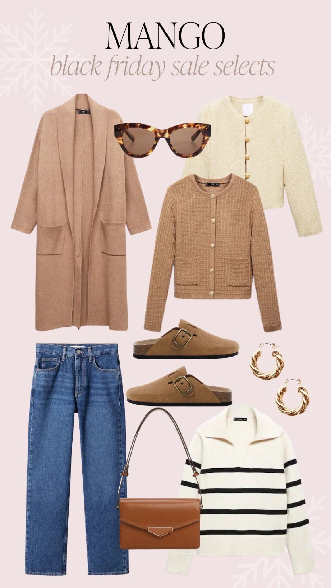 Mango Black Friday sale picks. Get 50% off select items. 

#LTKsalealert #LTKCyberWeek #LTKSeasonal