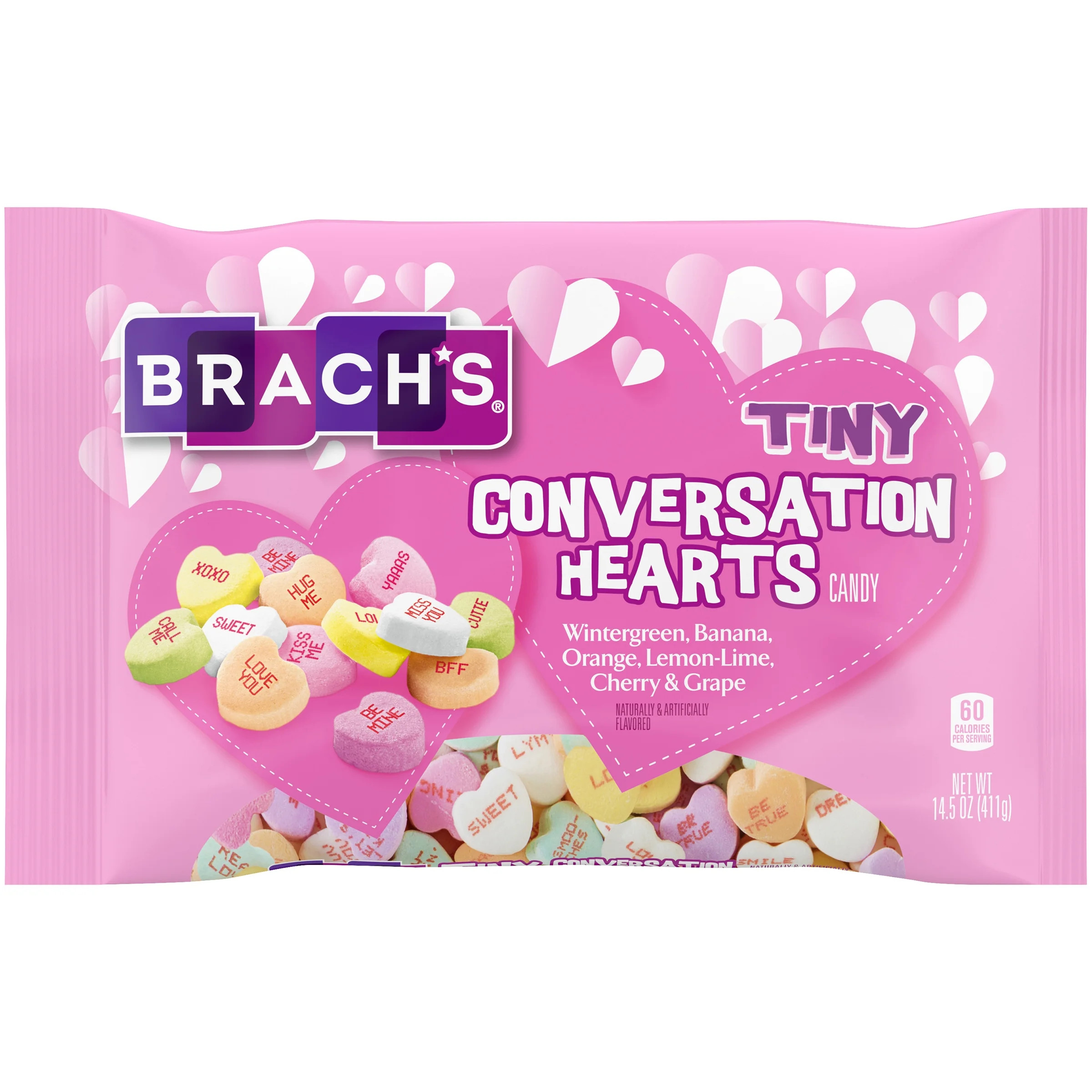 Brach's Valentine's Day Tiny Conversation Hearts Candy 14.5 Oz Bag - Walmart.com | Walmart (US)