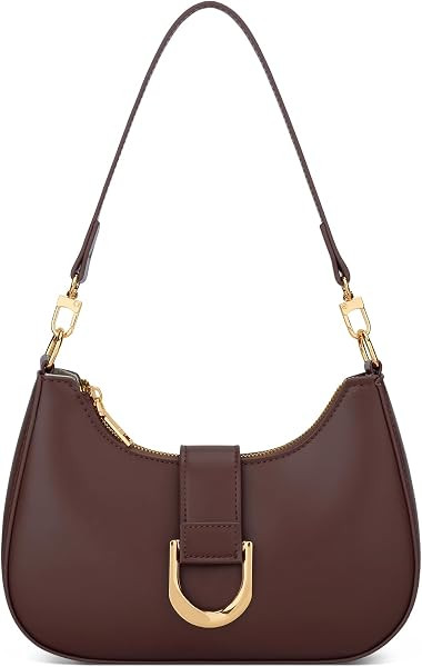 KKXIU Small Shoulder Bag for Women - Women's Handbags Small Purses for Women Trendy Vegan Leather... | Amazon (US)