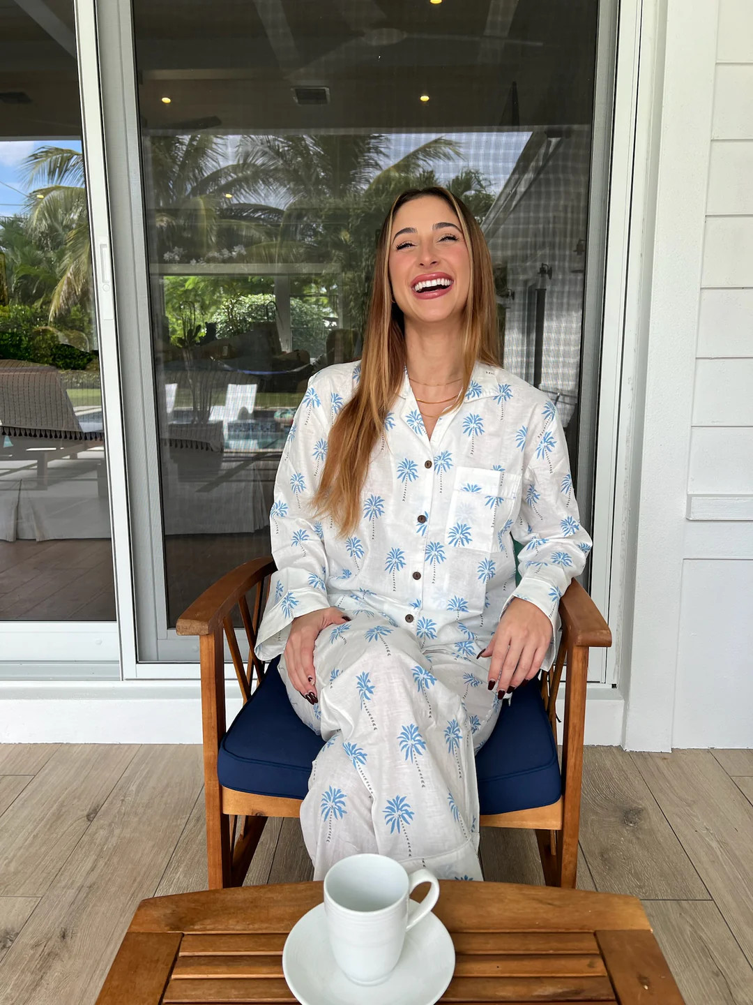 Long Pajamas Palm | Just Darviny
