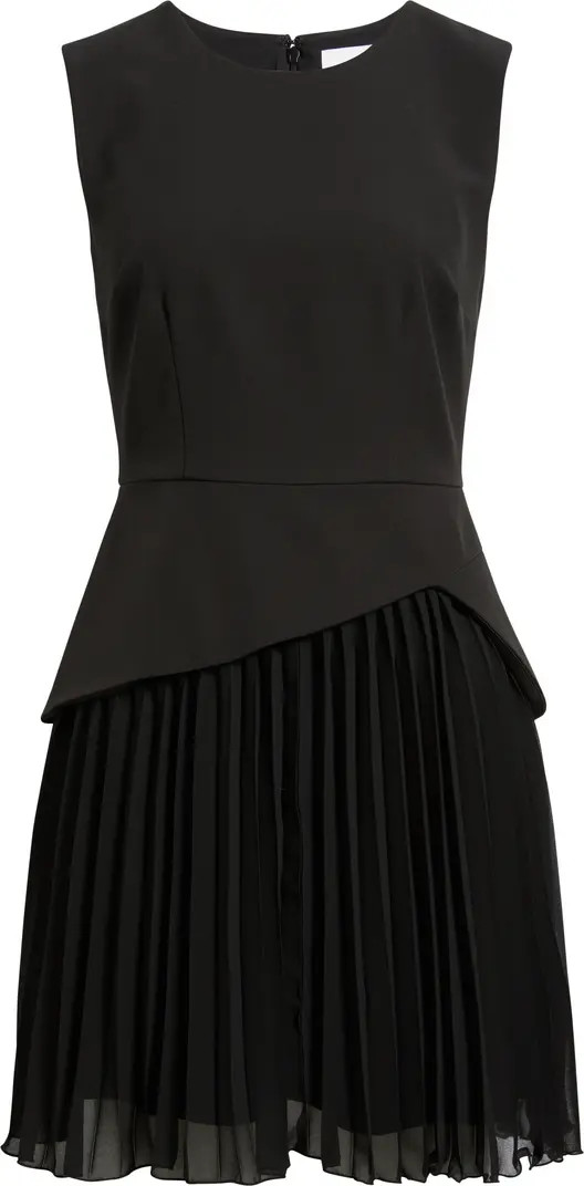 Sleeveless Pleated Minidress | Nordstrom