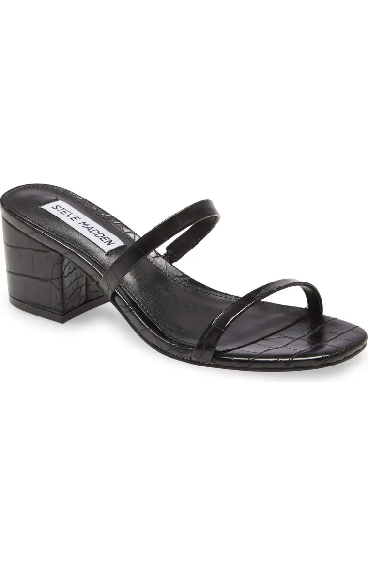 Issy Block Heel Slide Sandal | Nordstrom