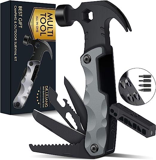 DR.LILIANG Multitool Camping Accessories Stocking Stuffers for Men Gifts,13 In 1 Survival Tools C... | Amazon (US)