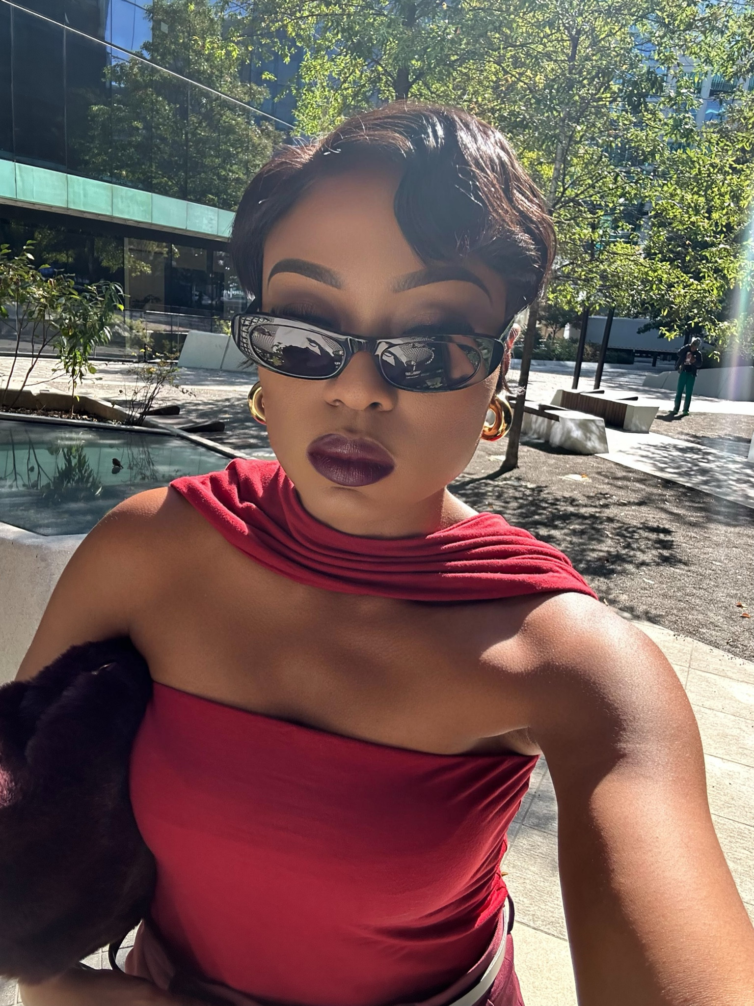 Burgundy color for fall - you can style this top for work or event especially during this holiday season 

Lipstick: Diva, liner: chestnut 


#LTKSeasonal #LTKWorkwear #LTKHoliday