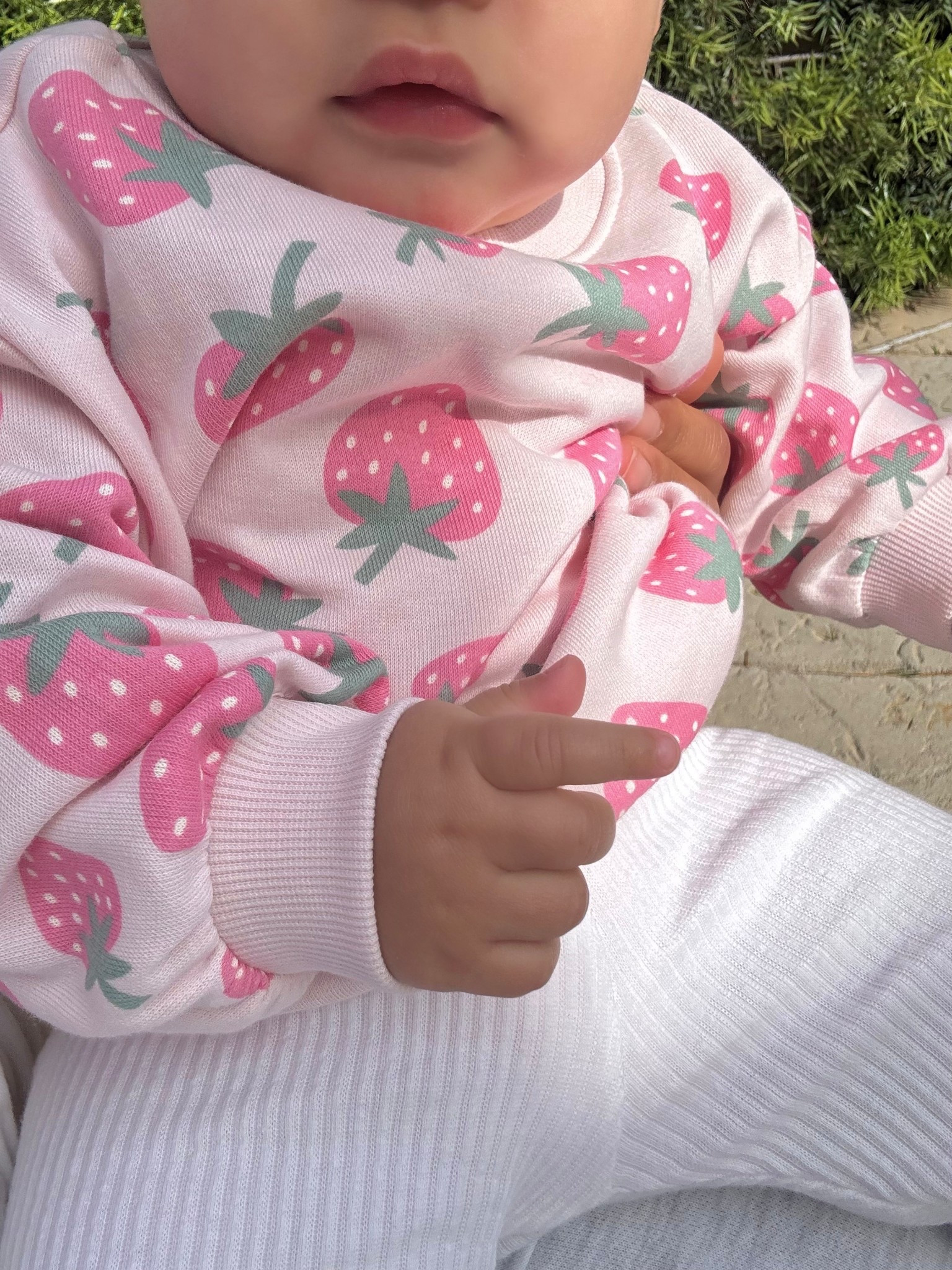 Strawberry crewneck sweater 

#LTKSpringSale #LTKBaby