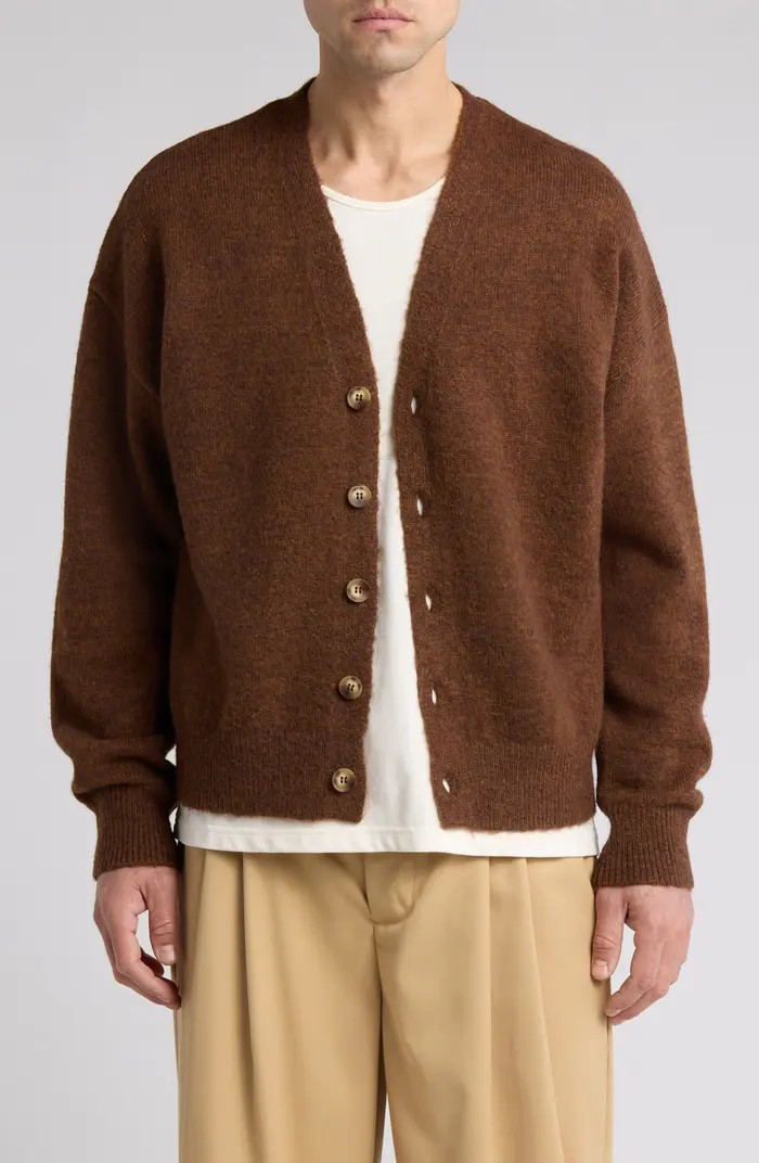 Elwood Mitford Hound V-Neck Graphic Cardigan | Nordstrom | Nordstrom