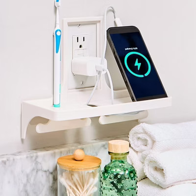 The Lakeside Collection Wall Outlet Cover Storage Shelf - Kitchen or Bathroom - | Target