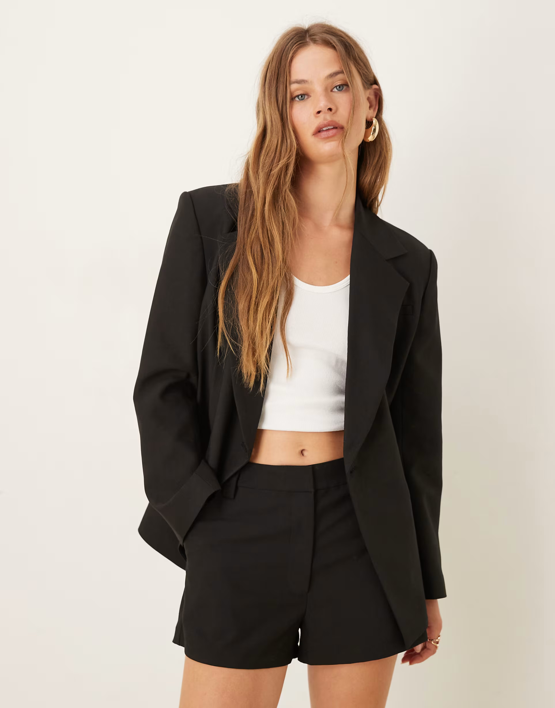 ASOS DESIGN tailored micro shorts in black | ASOS (Global)