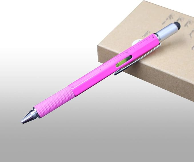Multitool Screwdriver Pen, 6 in 1 Multifunction Pen with Touch Screen Stylus, Phillips Screwdrive... | Amazon (US)