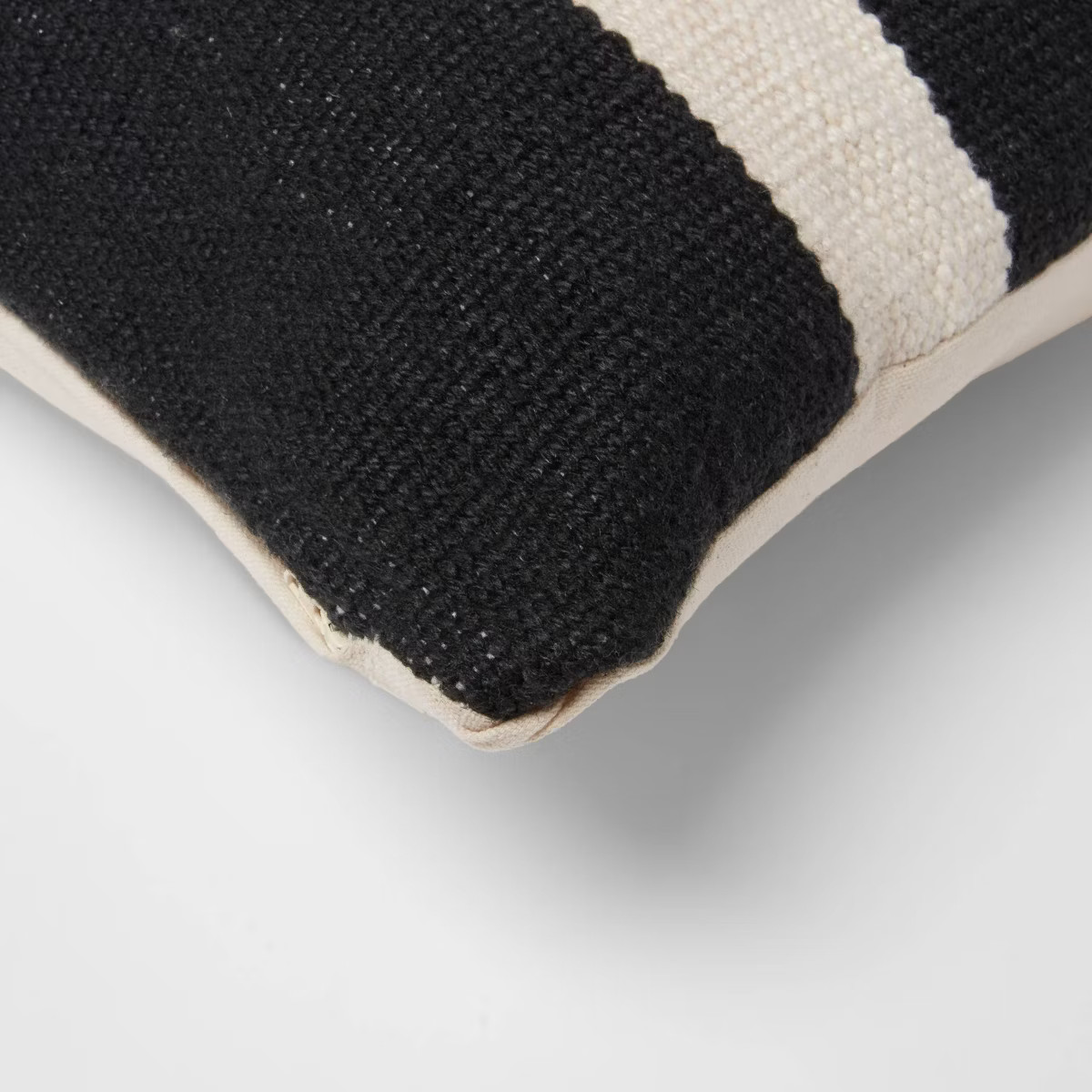 Oversized Blocked Woven Square Throw Pillow - Threshold™ | Target